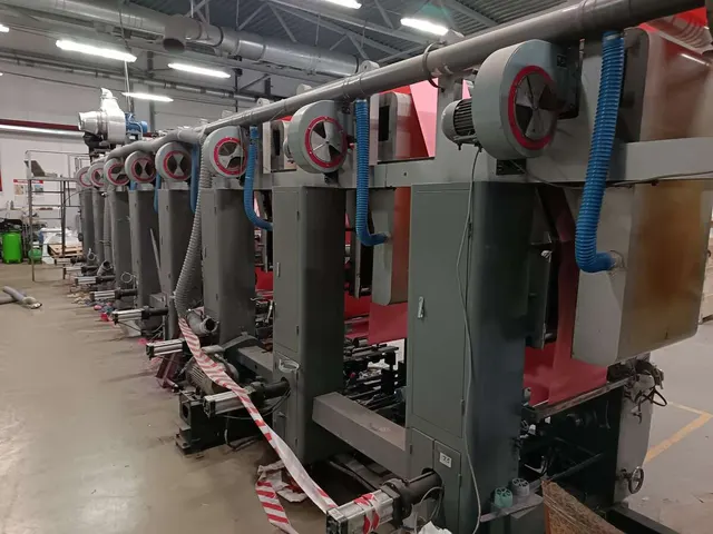 Машина печатная ротографическая Gravure Printing Machine GWASY-600