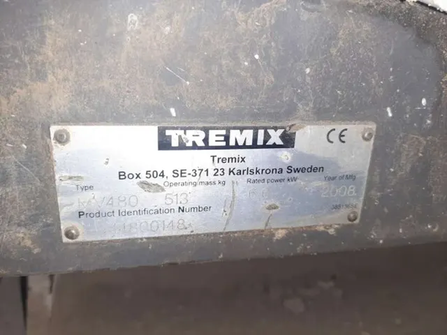 Виброплита Tremix MV480