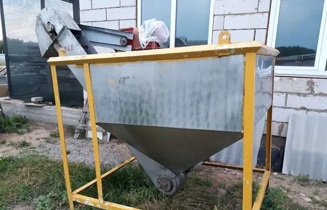 Моечная ванна со скребковым транспортером
