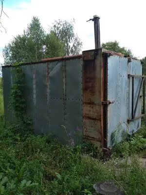 Печь для производства древесного угля