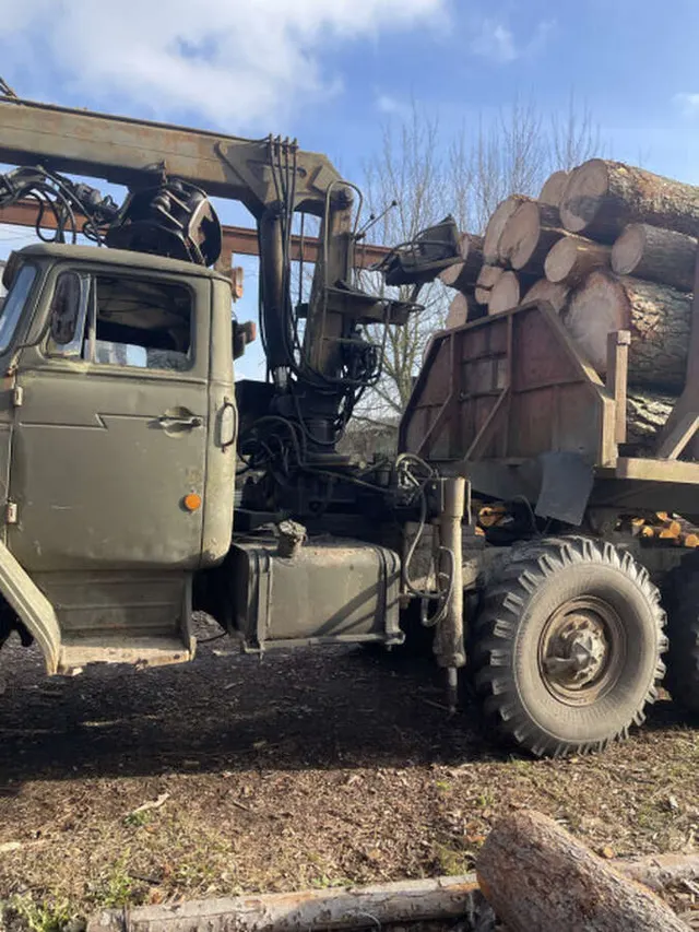 Лесовоз URAL-4320