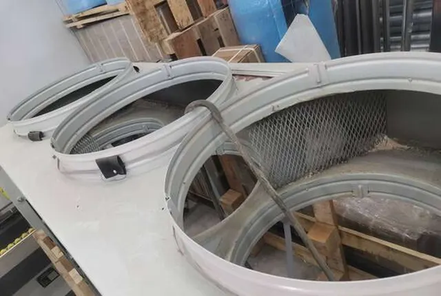 Кромкооблицовочный станок Osterman 6TF с пылеулавливающей установкой