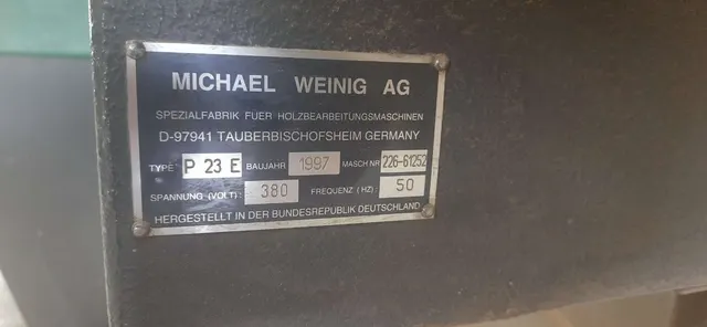 Четырехсторонний станок WEINIG P23E