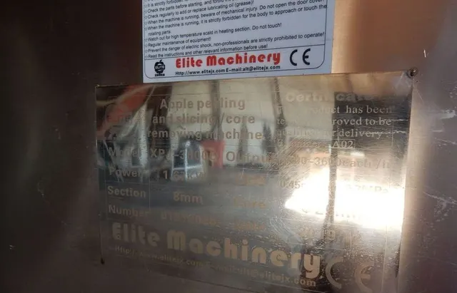 Машина для резки и очистки яблок Elite Machinety XPJ-3600Q