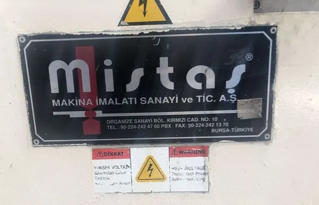 Сварочная машина Mistas MPR3-210/25-9BT Турция