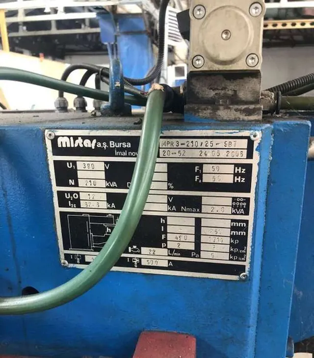 Сварочная машина Mistas MPR3-210/25-9BT Турция