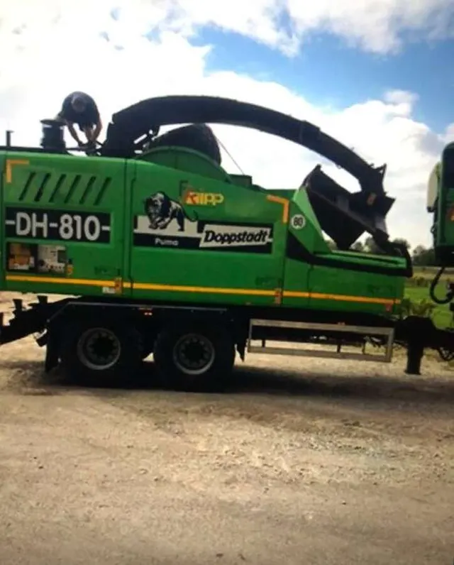 Дробилка древесины Doppstadt DH 810 PUMA