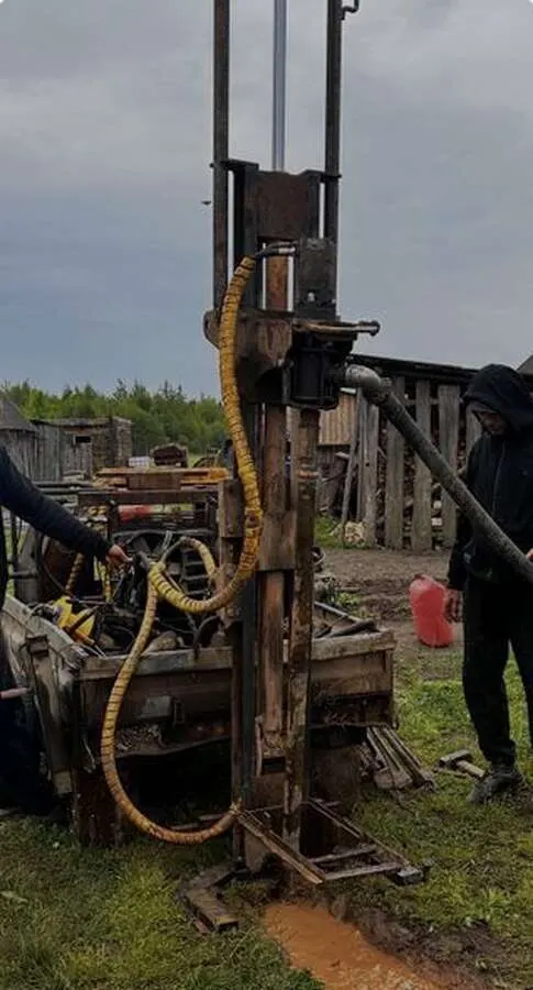 Буровая установка на базе прицепа Челябинск