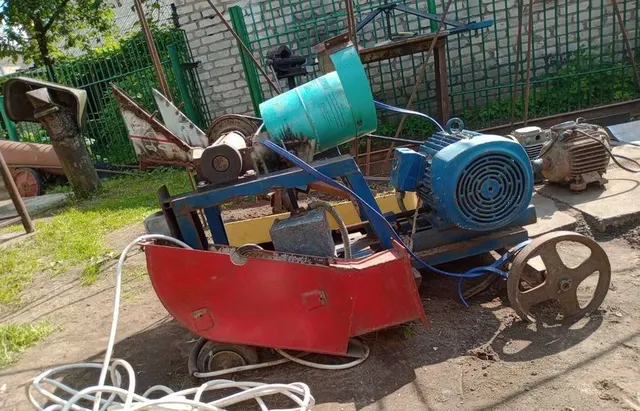 Дробилка самодельная