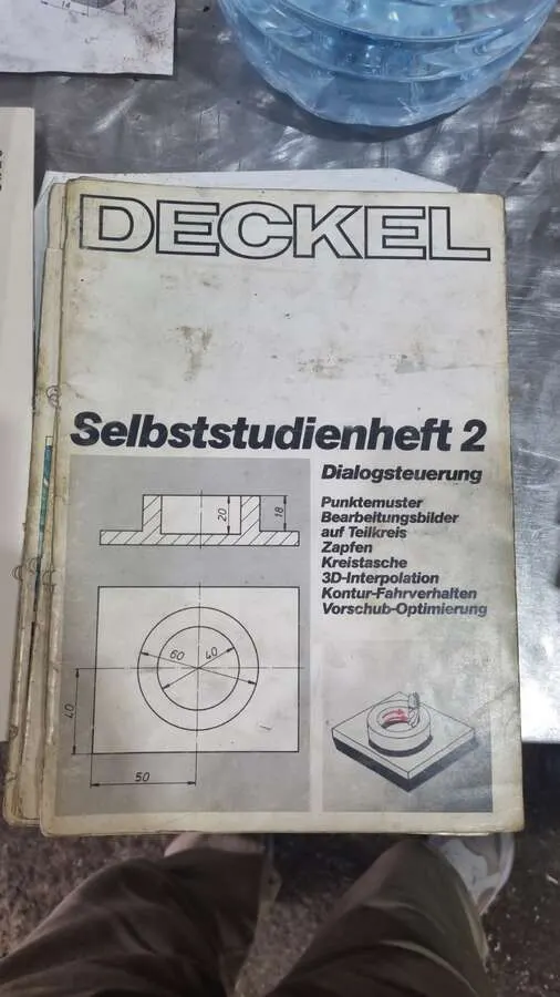 Станок фрезерный Deckel FP 42NC