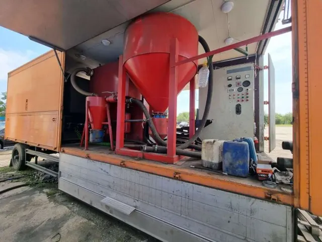 Мобильная пескоструйная станция D0826LE201