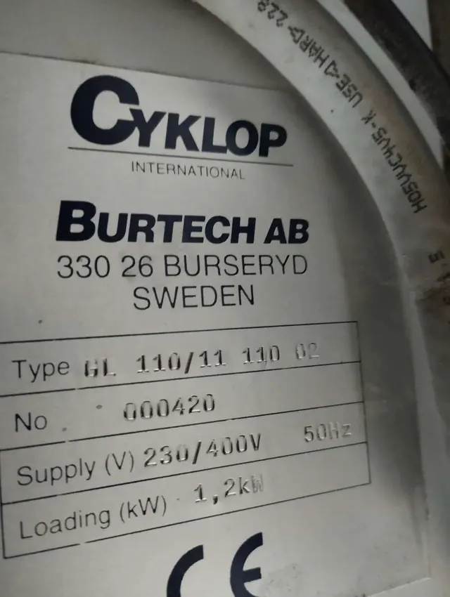 Паллетообмотчик Cyklop GL 110/11 110 02
