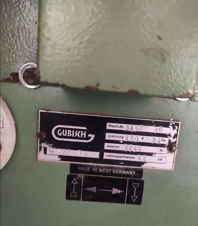 Четырёхсторонние строгальные станки Gubisch