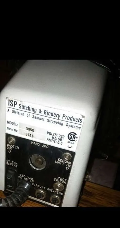 Проволокошвейная машина ISP 305G