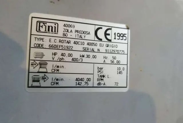 Компрессор винтовой Fini Rotar 4010 бак и осушитель Kaeser
