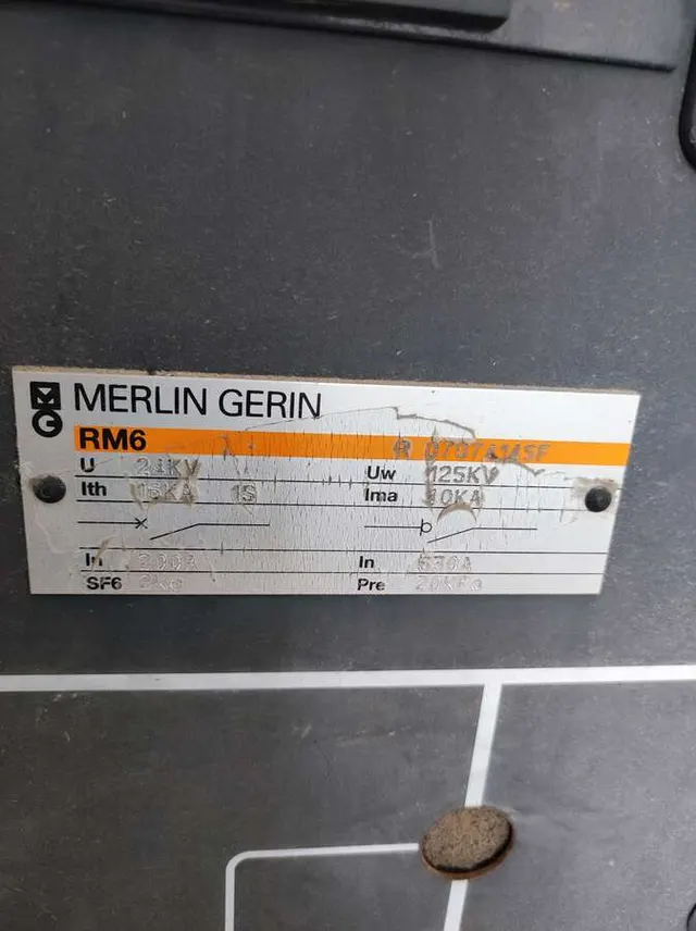 Распределительное устройство RM6 Merlin Gerin