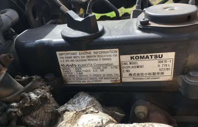 Мини-экскаватор KOMATSU PC14R