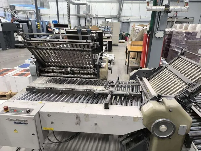 Фальцевальная машина Heidelberg Stahlfolder 4/4/4
