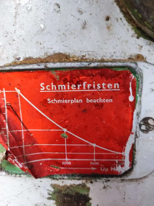 Фрезерный станок Schmierfristen