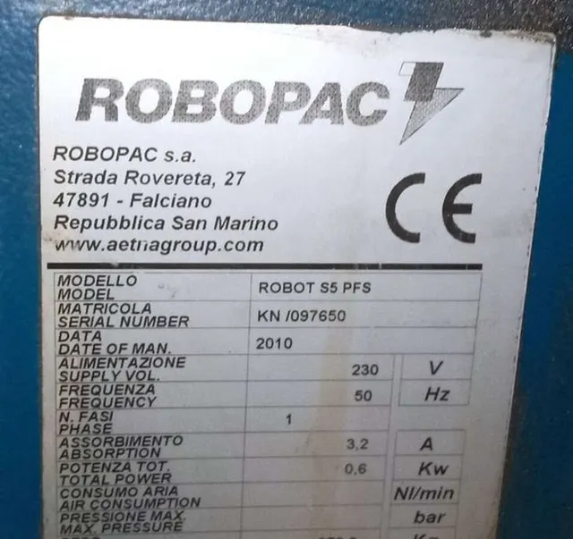 Паллетообмотчик ROBOPAC Robot S5 PFS самоходный