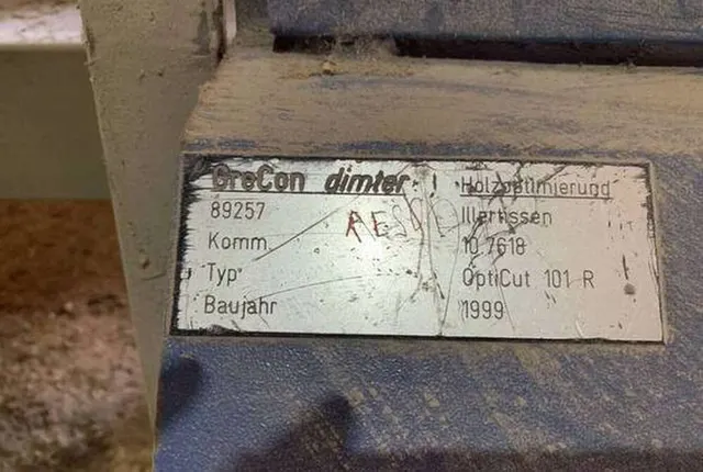 Циркулярная пила Weinig Grecon Dimter Opticut 101