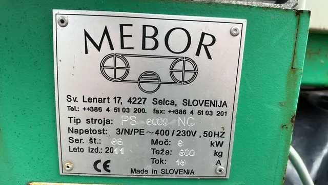 Станок торцовочный Mebor PS 6000-250-150 NC 12