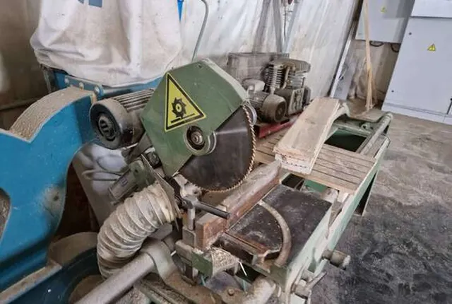 Станок торцовочный двухголовый Omga TR-2