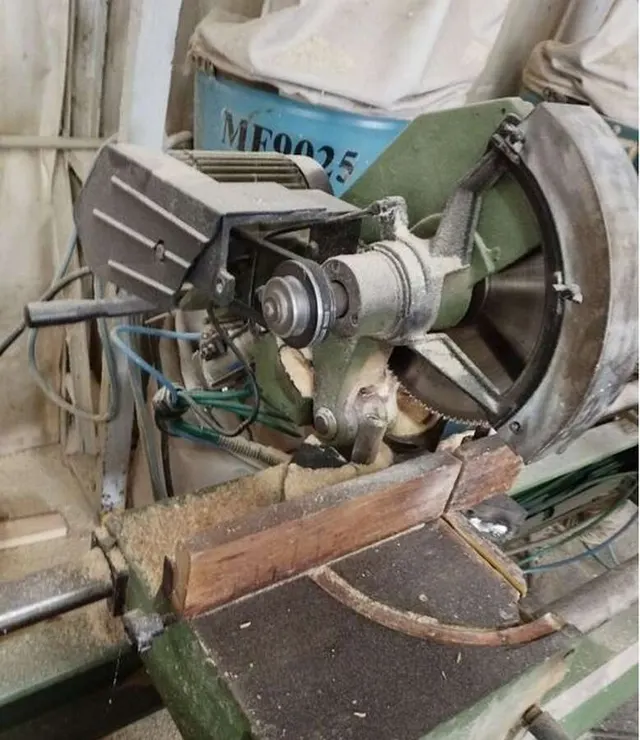 Станок торцовочный двухголовый Omga TR-2