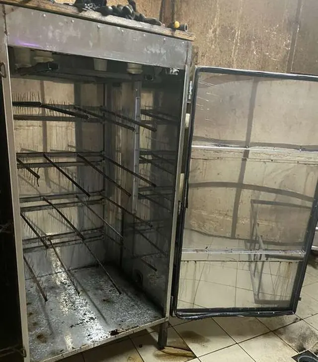 Коптилка для мыса, сала, рыбы