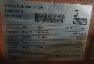 Робот промышленный KUKA KR 150 Германия 2007г.в.