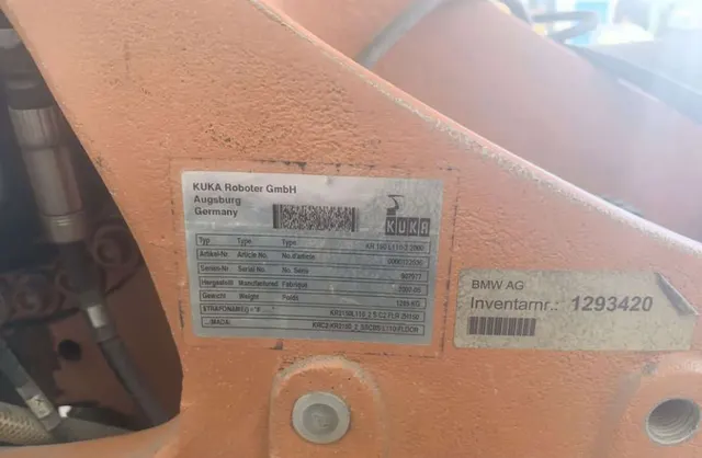 Робот промышленный KUKA KR 150 Германия 2007г.в.