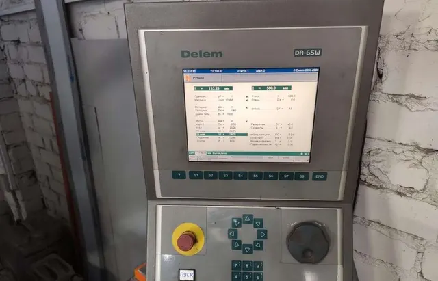 Листогибочный пресс Delem пресс 125 тонн 3200мм