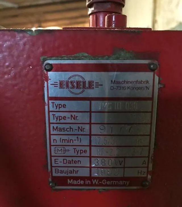 Отрезной станок по металлу Eisele VMS