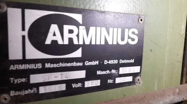 Профильный фрезерно-шлифовальный станок Arminius SP-14, 1988 г. в.