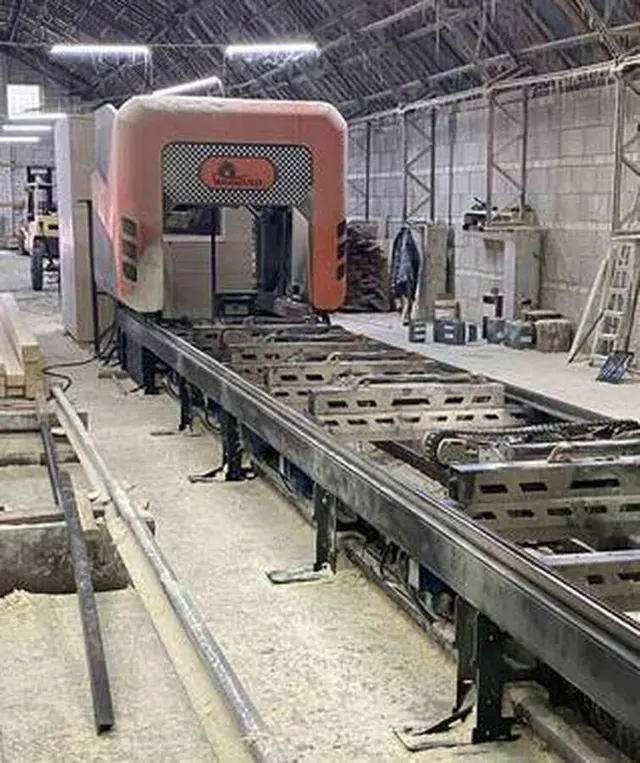 Угловая 2х дисковая пилорама WoodVER УГП2-600