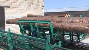 Накопительный стол для брёвен