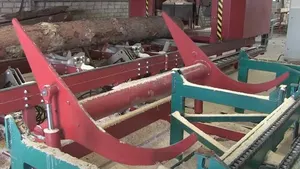 Накопительный стол для брёвен