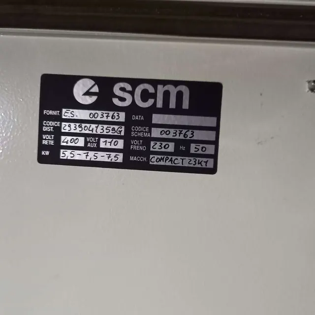 Четырехсторонний станок SCM Compact 23 K