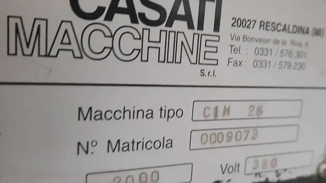 Гильотина CIM 26 Casati для шпона