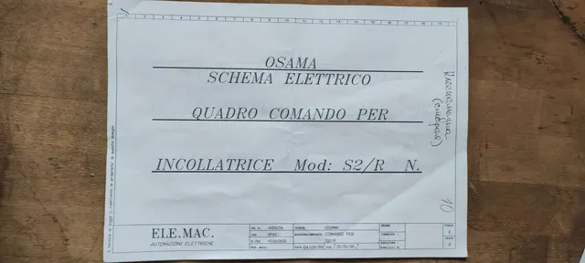 Клеенаносящий станок OSAMA S2/R N