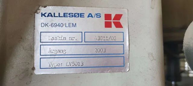 Пресс для склеивания по ширине KALLESQE A/S DK 694