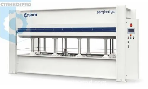 Пресс горячий с плоскими плитами SCM sergiani gs 6/90 25-13