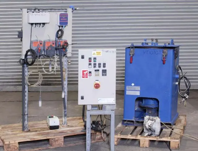 Установка флокуляции и очистке воды в центрифуге