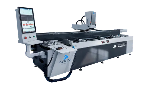 Сверлильно-фрезерный центр с ЧПУ APEX Alucraft DM3000 с функцией трёхстороннего переворота заготовки