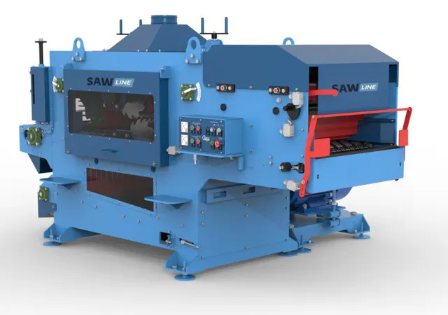 Двухвальный многопильный станок SAWLINE MDS-170/210/250, MDS 250/150