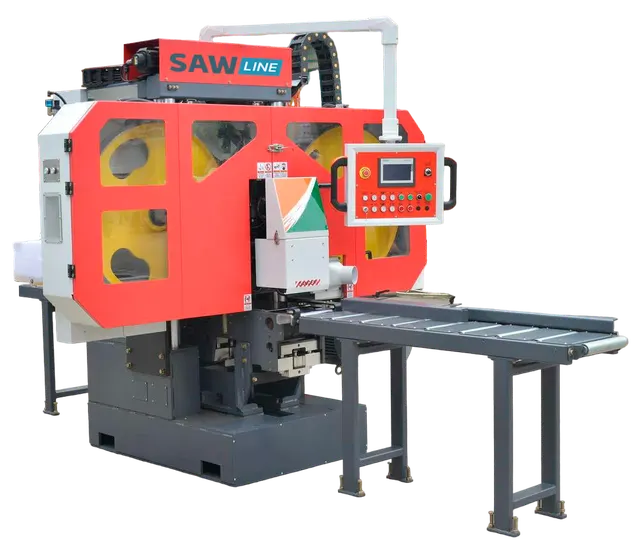 Ленточно-делительный двухпильный станок SAWLINE SL 300 Profi Veneer