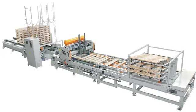 Полуавтоматическая линия сборки поддонов ITALL PALL PALLET MASTER 1000