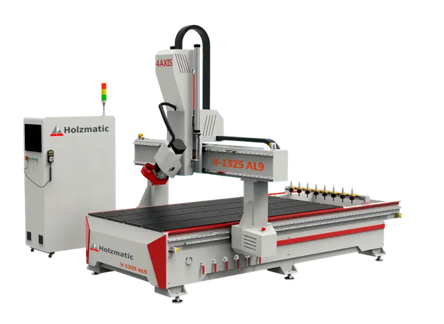 Фрезерный станок с ЧПУ HOLZMATIC V-1325 AL9 4axis
