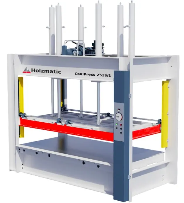 Холодный плоский пресс HOLZMATIC CoolPress 2513/1