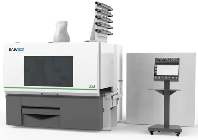Многопильный станок с плавающими пилами SAWLINE FRS-350/450 optimiz, FRS-450 optimiz